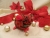 Red Poinsettias 2 Guinea Pig Ornament