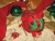 Red Poinsettias Guinea Pig Ornament