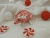 Red & White Candies Mouse/Rat Ornament (White)