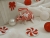 Red & White Candies Mouse/Rat Ornament (White)