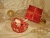 White Poinsettias Guinea Pig Ornament