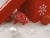 Red with White Snowflakes Mouse/Rat Ornament