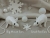 White Snow Mouse/Rat Ornament (Silver)