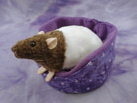 Agouti Brown Bareback Rat Plushie