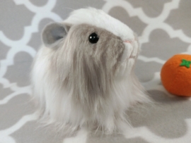 Big Grey Dutch Longhaired Guinea Pig Plushie
