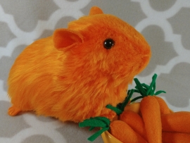 Big Orange Guinea Pig Plushie