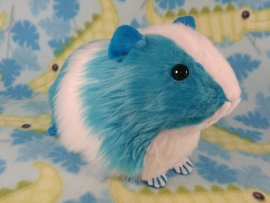 Big Turquoise Dutch Guinea Pig Plushie