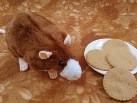 Brown Blazed Rat Plushie