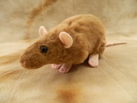 Fawn Rat Plushie