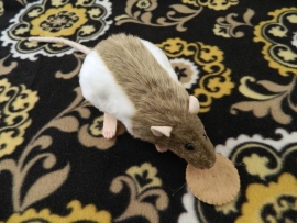 Light Brown Hooded Rat Plushie