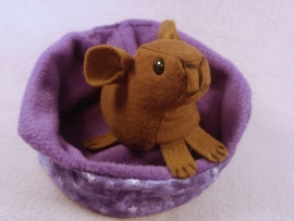Little Brown Hairless Guinea Pig Plushie