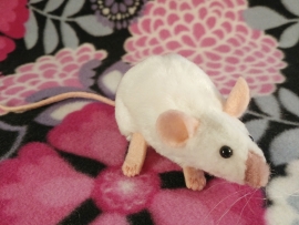 Pink Siamese Mouse Plushie