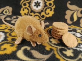 Tan Mouse Plushie