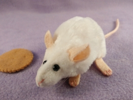 White Mouse Plushie