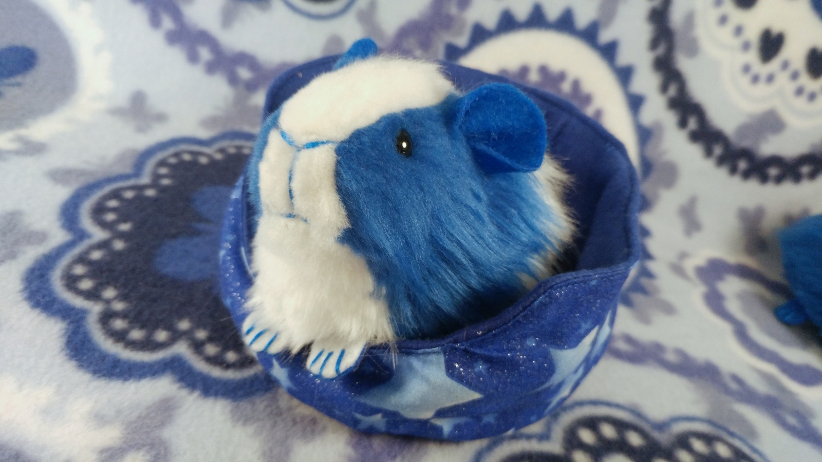Little blue discount plushie