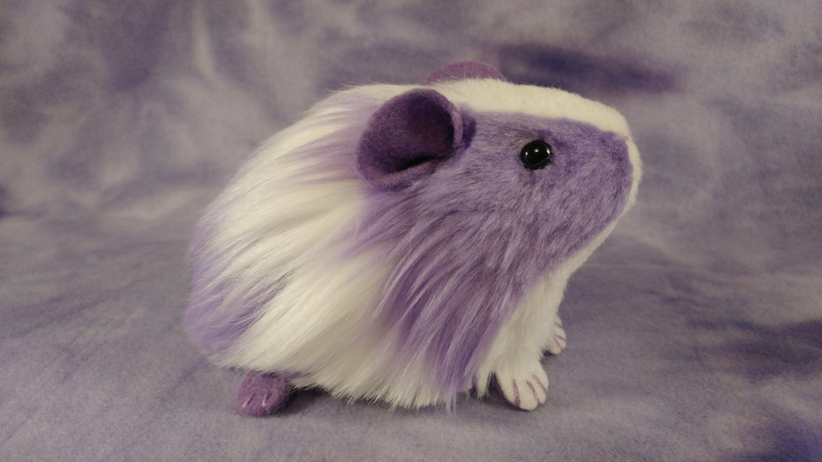 Little Lavender Dutch Guinea Pig Plushie Citrine Mouse