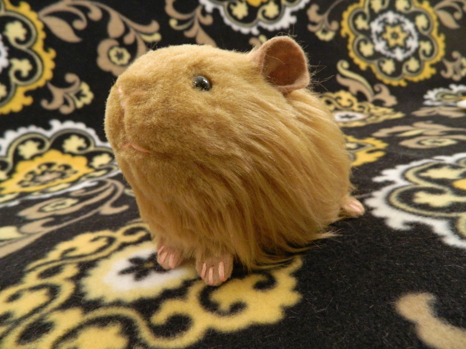 Little Tan Guinea Pig Plushie Citrine Mouse