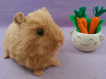 Big Golden Brown Guinea Pig Plushie