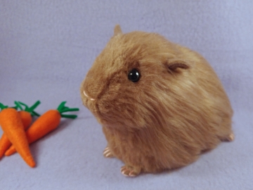Big Light Brown Guinea Pig Plushie