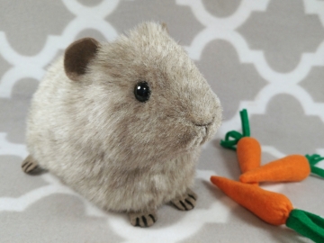 Big Silver Guinea Pig Plushie