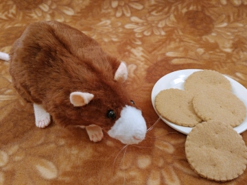 Brown Blazed Rat Plushie
