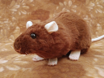 Brown Rat Plushie