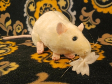 Little Yellow Rat Plushie