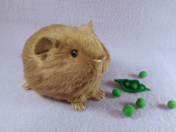 Little Light Brown Guinea Pig Plushie