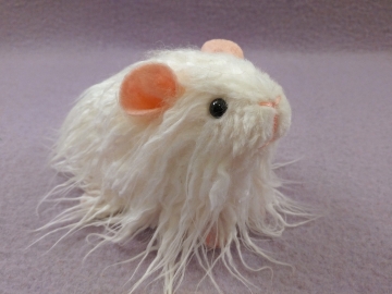 Little White Texel Guinea Pig Plushie