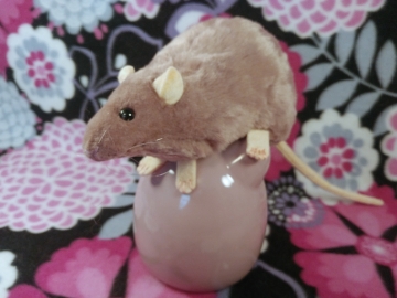 Mauve Rat Plushie