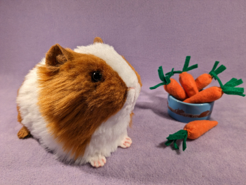 Big Ginger Dutch Guinea Pig Plushie